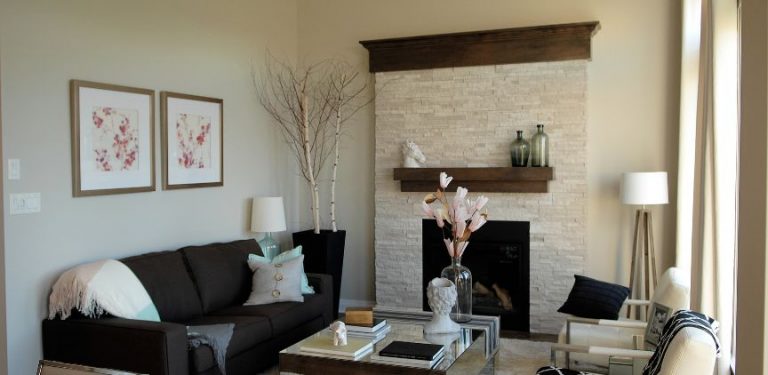 small living room look bigger