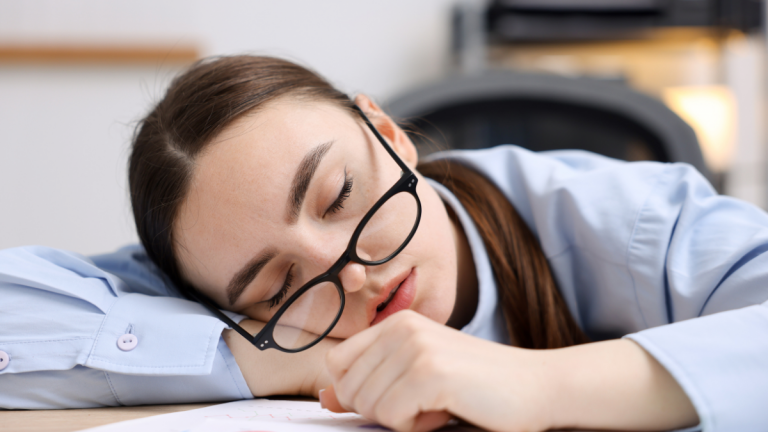 Woman tired